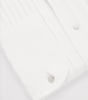 Corneliani Linen-Cotton Code Cocktail Bib Formal Shirt 5