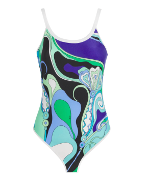 Pucci Low-Back Orchidee Swimsuit 2