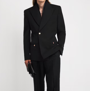 Casablanca Wool Double-Breasted Blazer 2