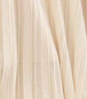 Isabel Marant Crepe Pleated Knit Midi Skirt 5