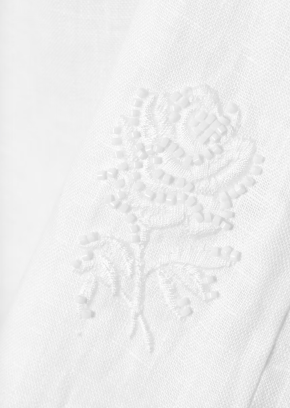 Sir the Label Alessandra Gathered Embroidered Linen Mini Dress 5