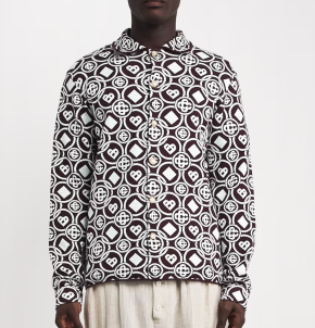 Casablanca Cotton Monogram Relaxed Shirt 4