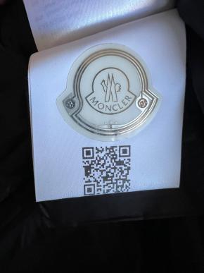 MONCLER Black Hermine Hooded Puffer Jacket 7