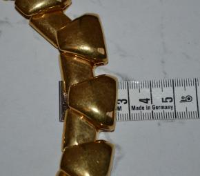 Saint Laurent Gold Metal Chunky Necklace 5