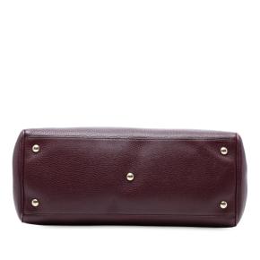 Gucci Medium Calfskin Bamboo Shopper Satchel 3