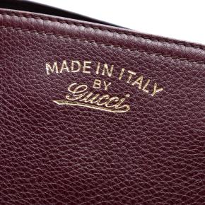 Gucci Medium Calfskin Bamboo Shopper Satchel 5