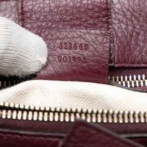 Gucci Medium Calfskin Bamboo Shopper Satchel 6