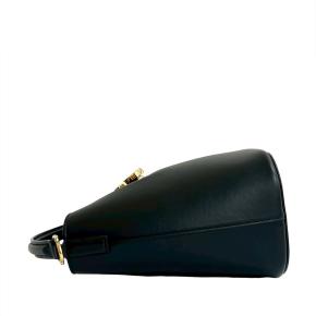 Celine Black Small Smooth Calfskin Louise Bucket Bag 6