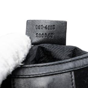 Gucci Black Suede Tiger Head Crossbody 6