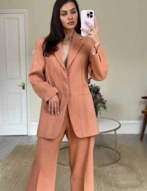 Jacquemus Terracotta La Veste D'homme Blazer 4