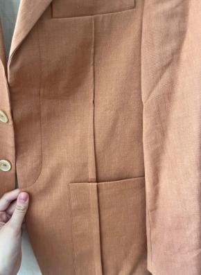Jacquemus Terracotta La Veste D'homme Blazer 9