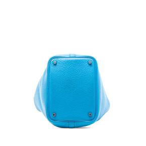 Hermes Blue Frida Clemence Picotin Lock 18 3