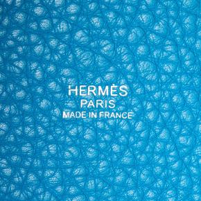 Hermes Blue Frida Clemence Picotin Lock 18 5