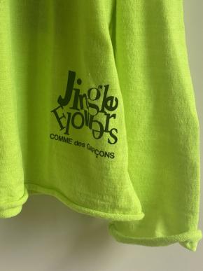 Comme Des Garcons Green Jingle Flowers Top 3