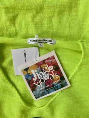 Comme Des Garcons Green Jingle Flowers Top 2