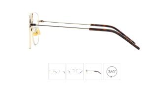 Saint Laurent Metal Glasses Frames 6