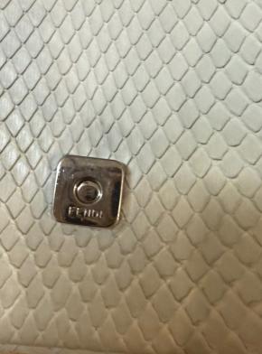 Fendi Python Micro Baguette Bag 9