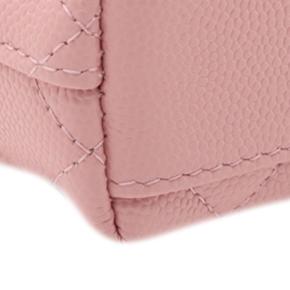Chanel Pink Extra Mini Quilted Caviar Coco Top Handle Bag 10