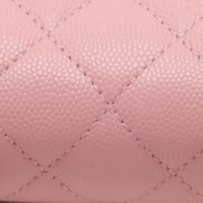 Chanel Pink Extra Mini Quilted Caviar Coco Top Handle Bag 11