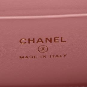 Chanel Pink Extra Mini Quilted Caviar Coco Top Handle Bag 4