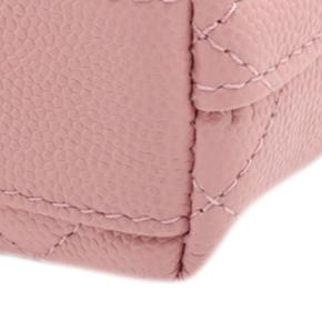 Chanel Pink Extra Mini Quilted Caviar Coco Top Handle Bag 9