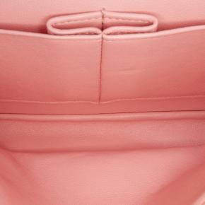 Chanel Pink Medium Classic Boucle Tweed Double Flap 4