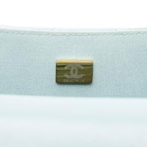 Chanel Blue Mini Square Classic Lambskin Casino Royale Charms Single Flap 6