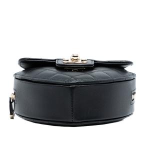 Chanel Black Mini Lambskin CC in Love Heart Crossbody 3