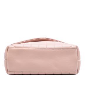 Saint Laurent Blush Pink Small Quilted Calfskin Monogram Loulou Chain Shoulder Bag 3