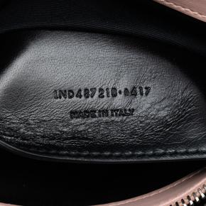 Saint Laurent Blush Pink Small Quilted Calfskin Monogram Loulou Chain Shoulder Bag 6