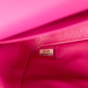 Chanel Pink Medium Classic Caviar Double Flap 5