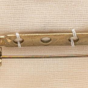 Chanel Cream CC Linen Camellia Brooch 5