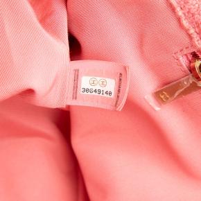 Chanel Pink Maxi Tweed 19 Flap 7