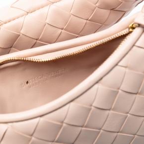 Bottega Veneta Blush Pink Small Nappa Intrecciato Gemelli Hobo 5