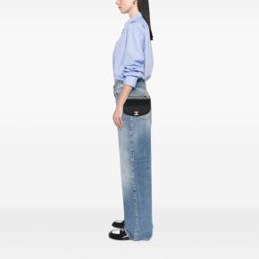 Chanel Black Small Quilted Calfskin Underline Flap 2