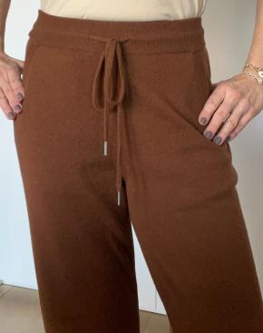 Nili Lotan Brown Cashmere Trackies 7