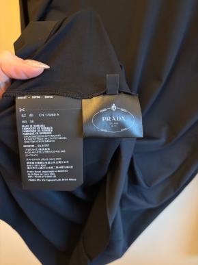 Prada Black Jersey Turtleneck Jumper 6