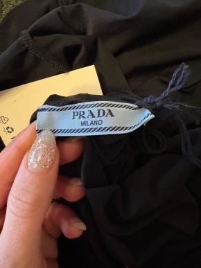 Prada Black Jersey Turtleneck Jumper 5
