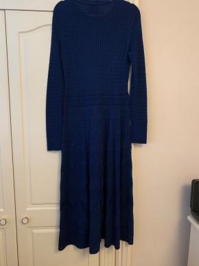 M Missoni Blue Knit Midi Dress 4