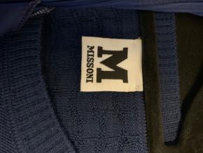 M Missoni Blue Knit Midi Dress 5