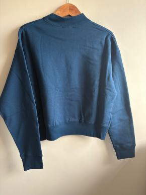 Chloe Blue Cotton Sweatshirt 3