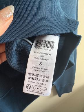 Chloe Blue Cotton Sweatshirt 6