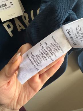 Chloe Blue Cotton Sweatshirt 9