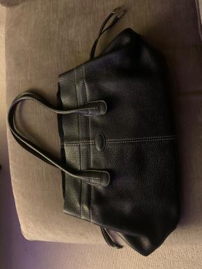 Tod's Black Leather Lady D Bag 4