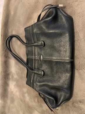 Tod's Black Leather Lady D Bag 10
