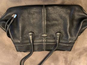 Tod's Black Leather Lady D Bag 12