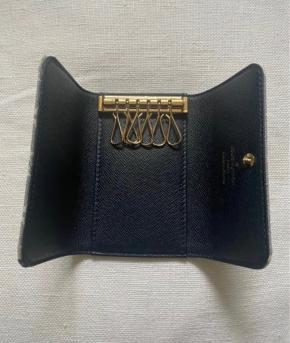 Louis Vuitton Grey Fabric Key Case 4