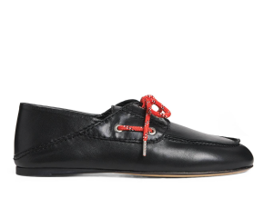 Sandro Leather Boat Shoes 2