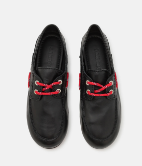 Sandro Leather Boat Shoes 5