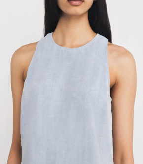 Claudie Pierlot  Denim Pleated Mini Dress 6